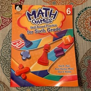 “Math Games: Skill Based Practice for 6th grade”